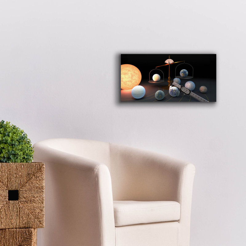 Art mural sur toile 24 "x 12"