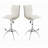 Modern Barstool Leatherette/Chrome Adjustable Height