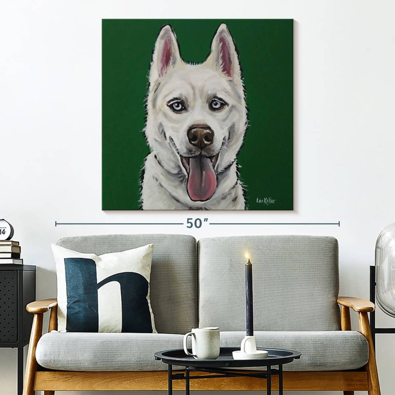 Crowle Husky Echo, 33" H x 33" W