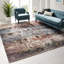 Tapis à motif de treillis floral vieilli Porch & Den Ithaca par Modway-2131378655