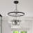 4 - Light Dimmable Drum Chandelier-1645923105