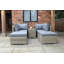 4 Seat Multi Setting Relaxer Set (2 x LH/RH Seat, 2 x Ottoman Seat inc Cushions & 1 x Side Table)-912204401
