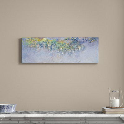 «Wisteria», reproduction d'art sur toile tendue