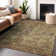 Premium Machine Washable Prisco Brown Rug
