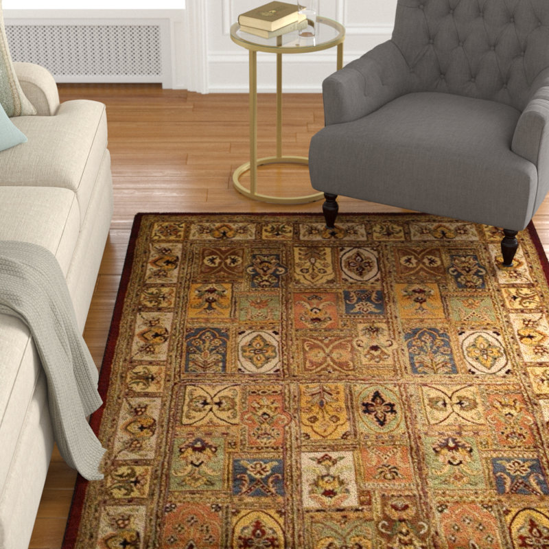 Tapis oriental en laine touffeté à la main Tosca, Rectangle 8 pi 3 po x 11 pi