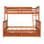 Lit superposé Willow avec toit, conception de maisonnette, structure en pin-1375866728