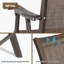 Ensemble de 4 chaises de patio pliantes Aoodor-1913695337