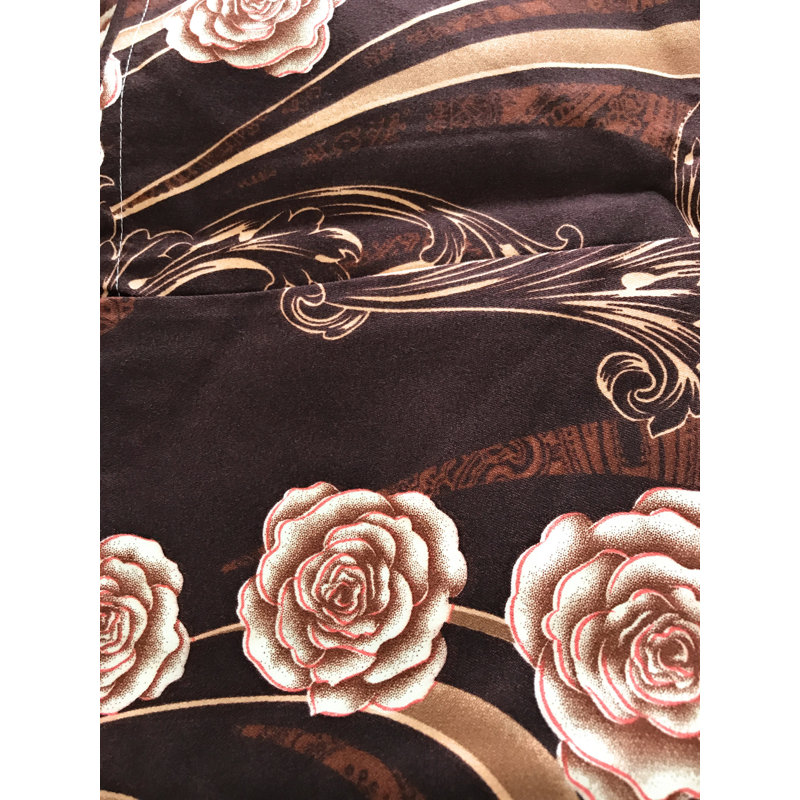 Melted Microfiber Floral Sheet Set, Full Sheet Set + Fitted Sheet + 2 Pillowcases