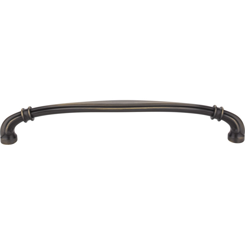 Lafayette Bar Pull, Antique Brushed Satin Brass, 6 5/16″