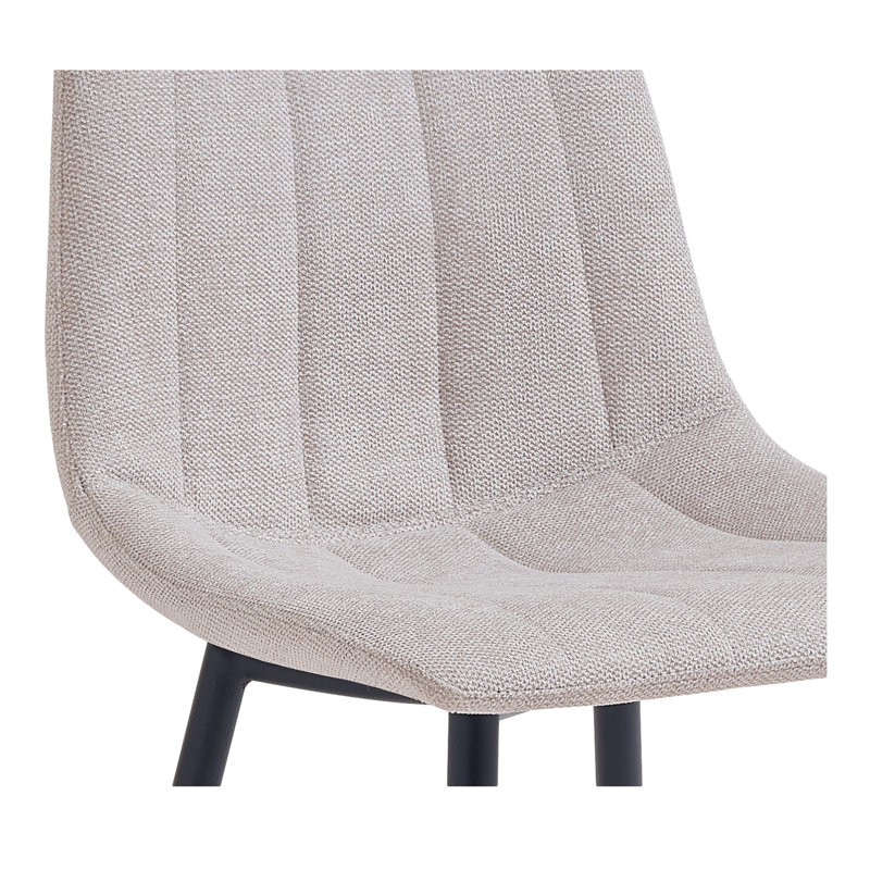 Finnigan Counter & Bar Stool, Beige/Fabric, Counter Stool (26" Seat Height)