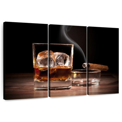 Yarlin Cold Whiskey And Lit Cigar