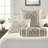 Elegant 7-piece Ivory Bedding Set, Polyester Tufted Comforter For Home