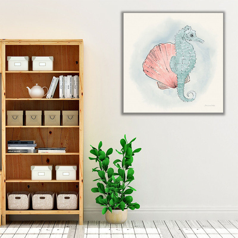Sea Life III - reproduction d'art sur toile, H 30 po x l 30 po