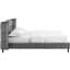 Grand lit plateforme tapissier Makenna par Modway-960202778
