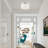 Shaniya Fabric Semi Flush Mount-353727506-353794333
