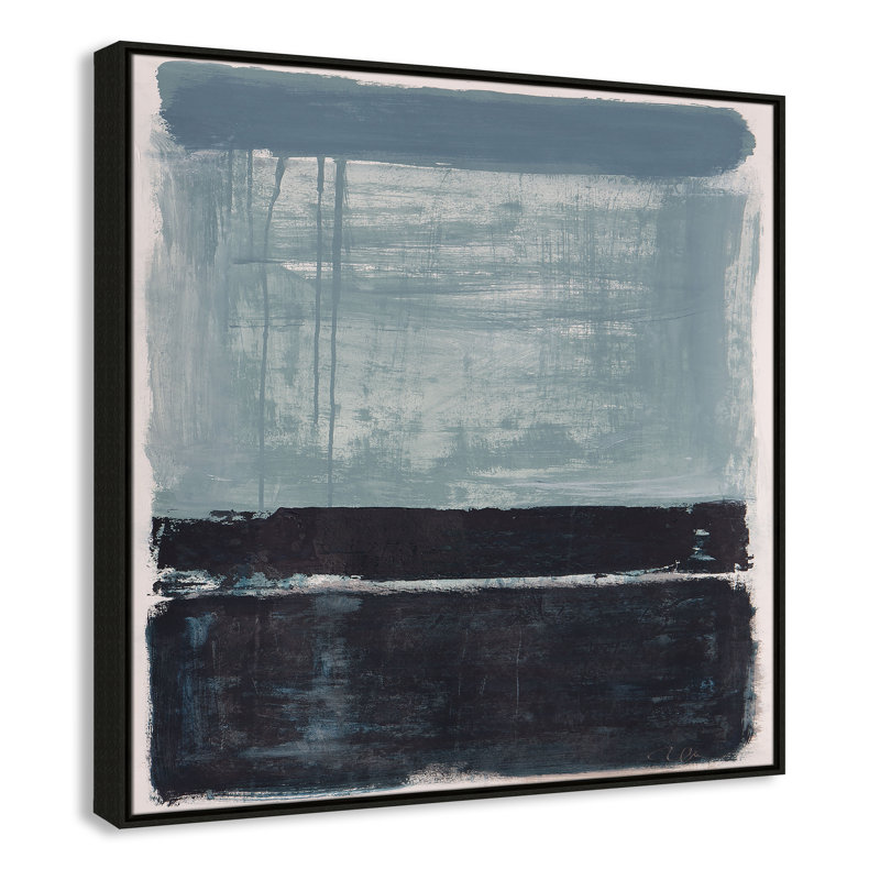 «Coastal Delight II», reproduction carrée par Casa Fine Arts, Espresso, H 37,5 po x l 37,5 po