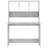Charlsea Desk Computer Desk Home Office Desk with Bookshelves Engineered Wood-84560976
