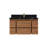 Madison 42 " W 1 Single Vanity Bathroom Vanity With Top-93996292