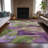 Machine Washable Indoor/Outdoor Xhevrie Purple Rug-111829109