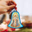 Figurine suspendue ange cloche de Noël