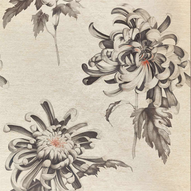 Evelyn Wallpaper, Koi/Vine Black