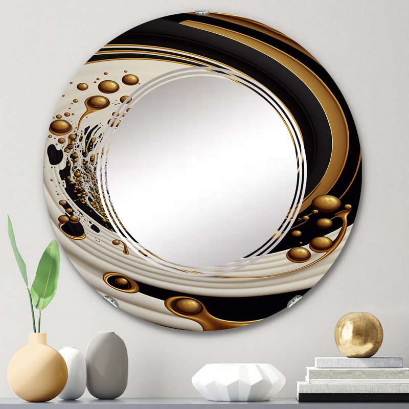 Miroir mural Raehanna, 24 po x 24 po