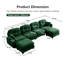 Canapé modulaire en U en chenille Emerald-1844715082-1844715080