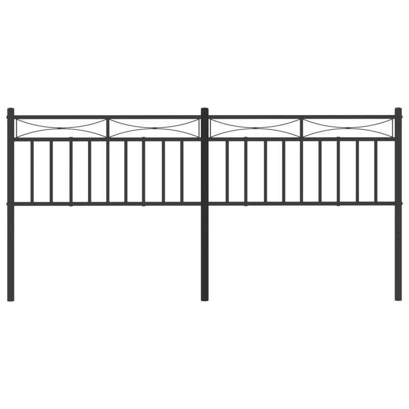 Bolindale Headboard, 91cm H x 206cm W x 3cm D, Black