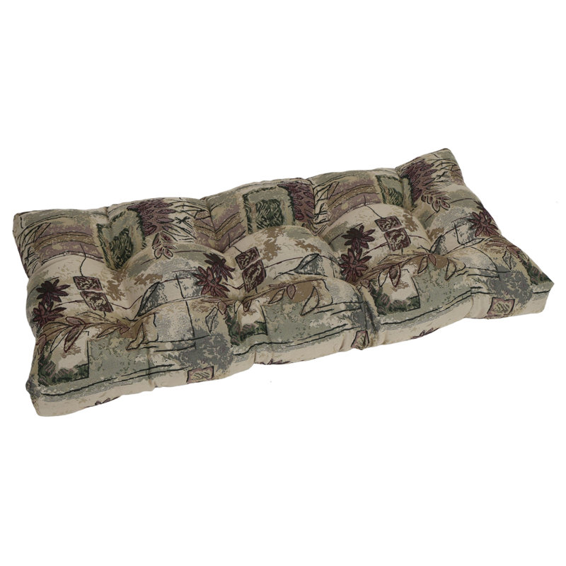 42-Inch By 19-Inch Tufted Tapestry Loveseat Cushion