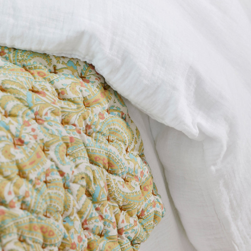 Abstract Blanket, Yellow