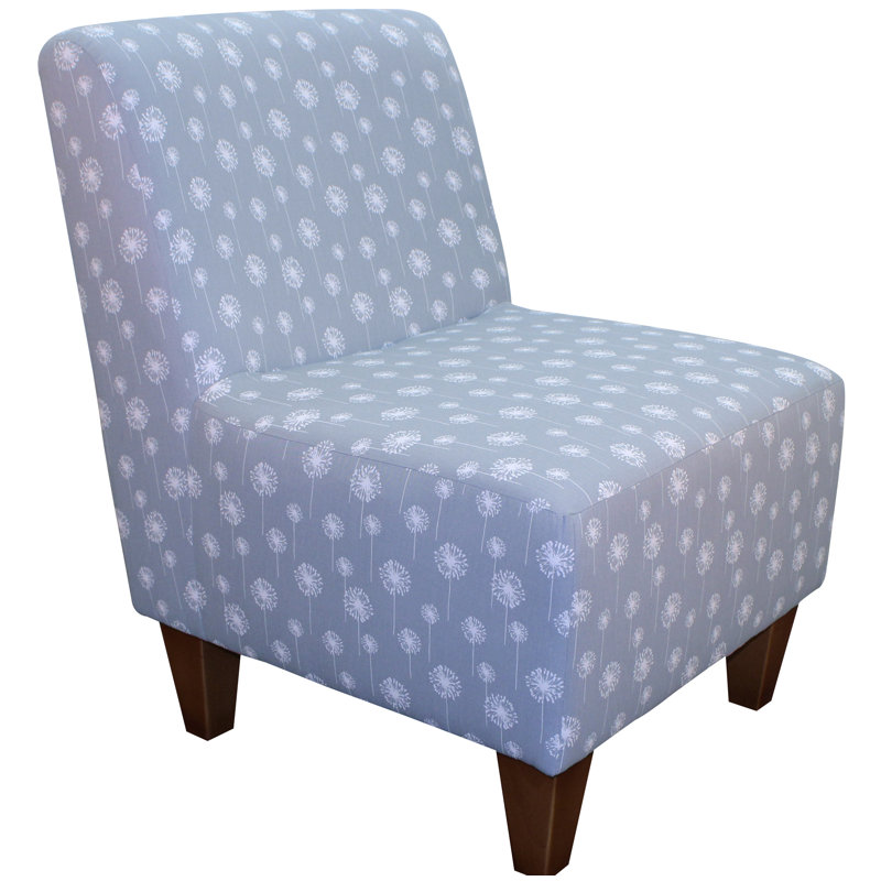 Rosalee 24" Wide Polyester Slipper Chair