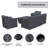 Outdoor 4-Piece Conversation Sets Group Seating Patio Furniture Covers