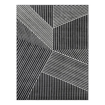Latitude Run® Orkla Nikolis Rug Black