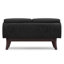 Repose-pieds capitonné rectangulaire Mid-Century avec plateau Owen-2119259917