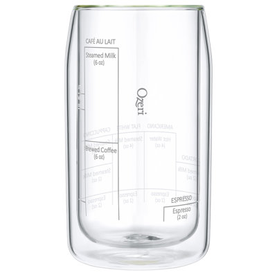 Moderna Artisan Series 15 oz. Verre à café à double paroi Barista