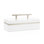 Blair Box, White and Silver (Single)