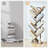 Poulsbo Geometric Storage Bookcase Tree Bookshelf-1508638888