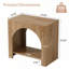 Table de chevet 2 niveaux Table de bout carrée classique | Idée de cadeau