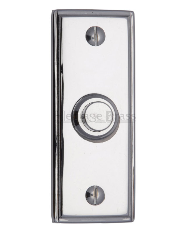 Heritage Brass Heritage Bell Push, Polished Brass