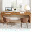 Bureau d'ordinateur 78,7 po pour 2 personnes