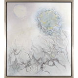 Pale Sun, Blue Moon Painting