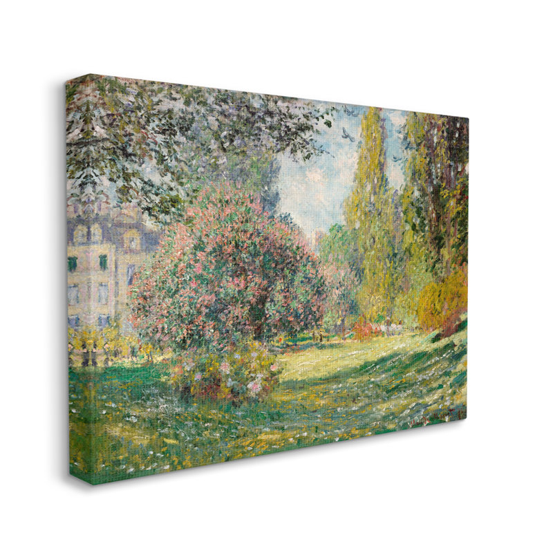 Impressionniste impressionnant sur toile, impressionnant, H 36 po x l 48 po x P 1,5 po