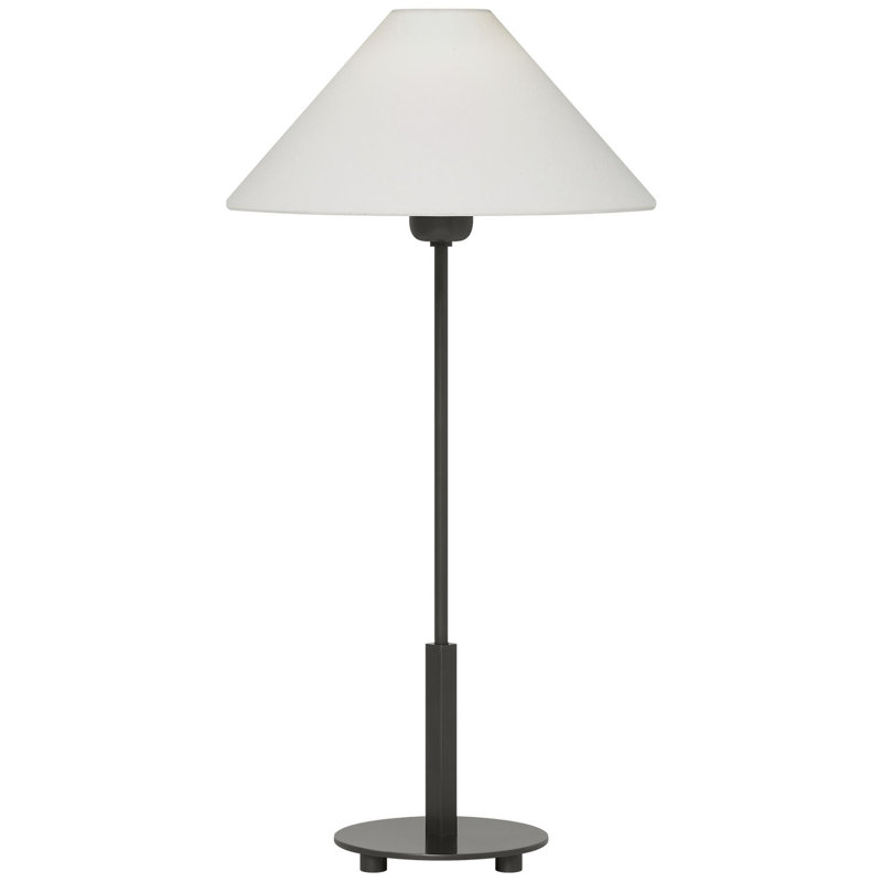 J. Randall Powers Hackney Table Lamp, Bronze, Fabric