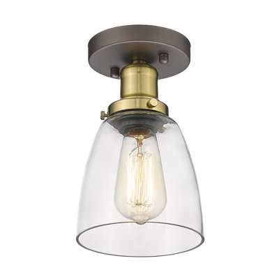 Birgitta Glass Flush Mount
