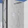 Rainfall and Waterfall Shower System  with Huge Face Rain Shower Head, Rough-in Valve