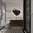Wall Mounted Back Light Bathroom Frameless Drop Shape LED Mirror With Anti- Fog And Memory Function