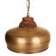 Nutrioso 1 - Light Gold Dome Pendant
