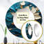 Décoration murale Majestic Motion Teal Spiral II - Abstract Spirals-99621034