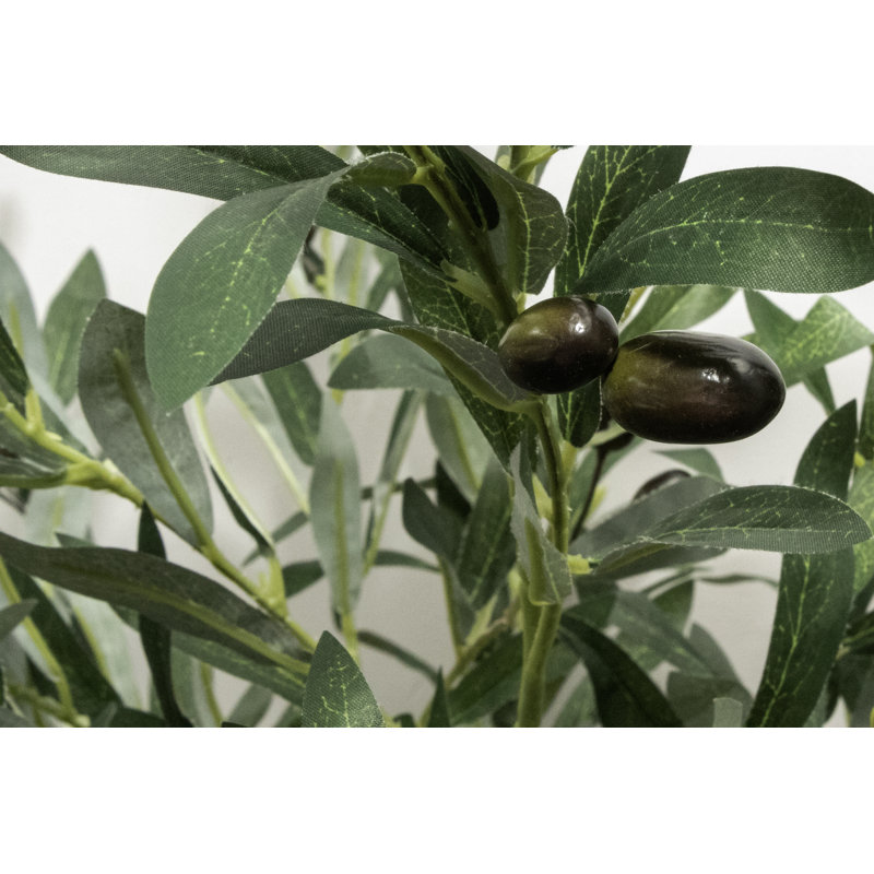 Olive artificielle 71,1 po en pot