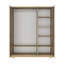 Richas 3 Door Manufactured Wood Wardrobe